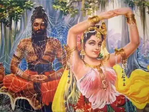 Apsara weds Sage: Menaka and Vishwamitra