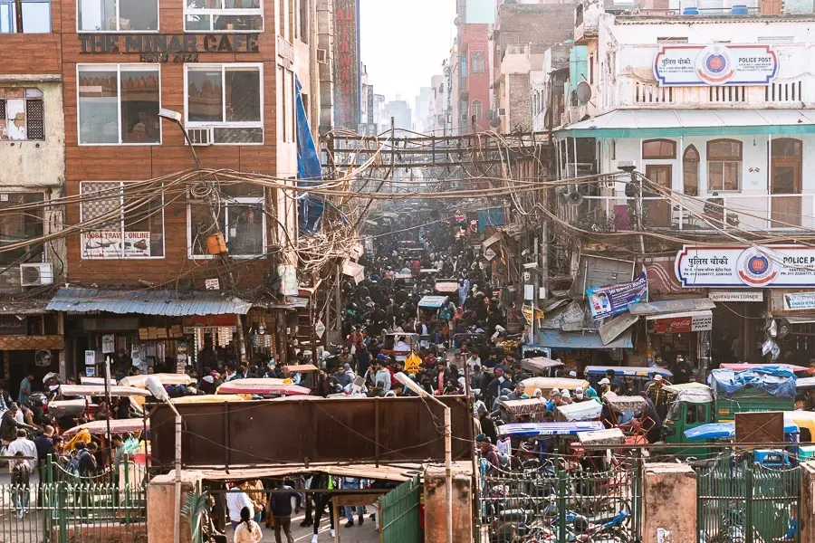 Chandni Chowk and Chawri Bazaar